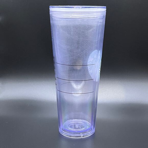 Starbucks Clear Venti 24 fl oz Cold Tumbler Water Cup Reusable - Picture 3 of 6